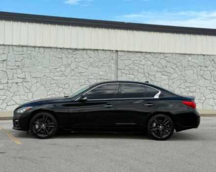 Черный Инфинити Q50, объемом двигателя 3 л и пробегом 71 тыс. км за 5400 $, фото 4 на Automoto.ua