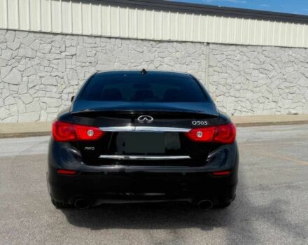 Черный Инфинити Q50, объемом двигателя 3 л и пробегом 71 тыс. км за 5400 $, фото 6 на Automoto.ua