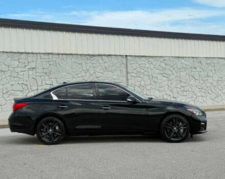 Черный Инфинити Q50, объемом двигателя 3 л и пробегом 71 тыс. км за 5400 $, фото 3 на Automoto.ua