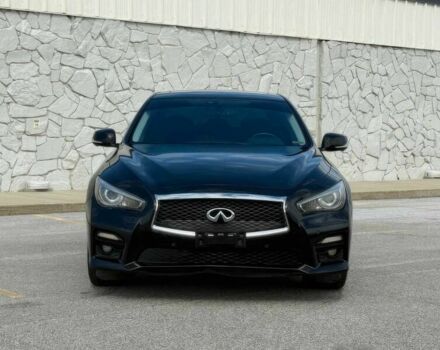 Черный Инфинити Q50, объемом двигателя 3 л и пробегом 71 тыс. км за 5400 $, фото 1 на Automoto.ua