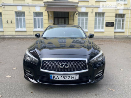 Чорний Інфініті Q50, об'ємом двигуна 2.14 л та пробігом 204 тис. км за 13999 $, фото 1 на Automoto.ua