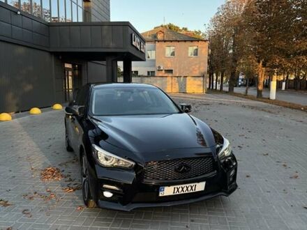 Чорний Інфініті Q50, об'ємом двигуна 2.14 л та пробігом 102 тис. км за 16000 $, фото 1 на Automoto.ua
