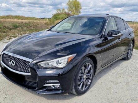 Чорний Інфініті Q50, об'ємом двигуна 3 л та пробігом 136 тис. км за 14200 $, фото 1 на Automoto.ua