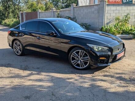 Чорний Інфініті Q50, об'ємом двигуна 2.2 л та пробігом 139 тис. км за 17400 $, фото 1 на Automoto.ua