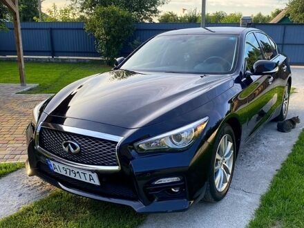 Чорний Інфініті Q50, об'ємом двигуна 2.1 л та пробігом 239 тис. км за 15500 $, фото 1 на Automoto.ua