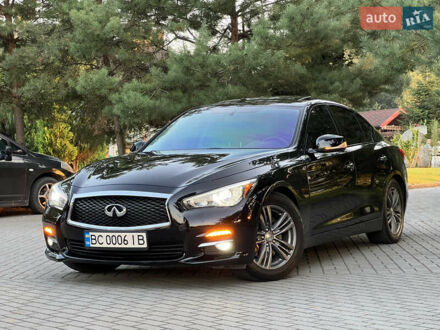 Інфініті Q50 2015 у Дрогобичі на Automoto.ua Чорний Інфініті Q50, об'ємом двигуна 3.7 л та пробігом 124 тис. км за 18400 $, фото 1 на Automoto.ua