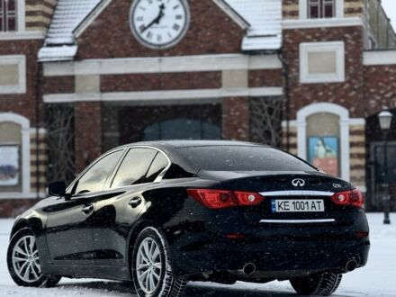 Чорний Інфініті Q50, об'ємом двигуна 2.2 л та пробігом 223 тис. км за 14500 $, фото 1 на Automoto.ua