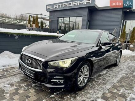 Черный Инфинити Q50, объемом двигателя 2.14 л и пробегом 148 тыс. км за 15900 $, фото 1 на Automoto.ua