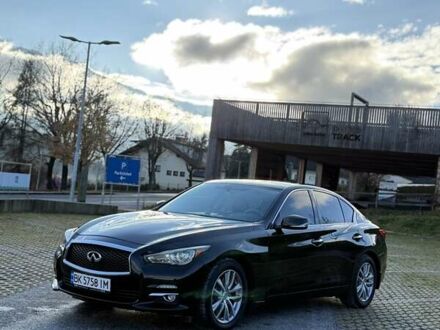 Черный Инфинити Q50, объемом двигателя 1.99 л и пробегом 140 тыс. км за 14500 $, фото 1 на Automoto.ua