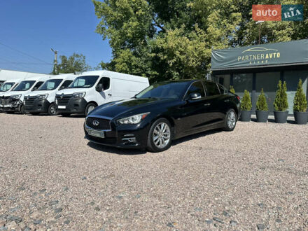 Чорний Інфініті Q50, об'ємом двигуна 3 л та пробігом 162 тис. км за 12500 $, фото 1 на Automoto.ua