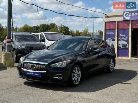Чорний Інфініті Q50, об'ємом двигуна 1.99 л та пробігом 83 тис. км за 11499 $, фото 1 на Automoto.ua