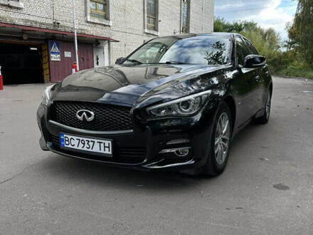 Чорний Інфініті Q50, об'ємом двигуна 2.14 л та пробігом 216 тис. км за 16400 $, фото 1 на Automoto.ua