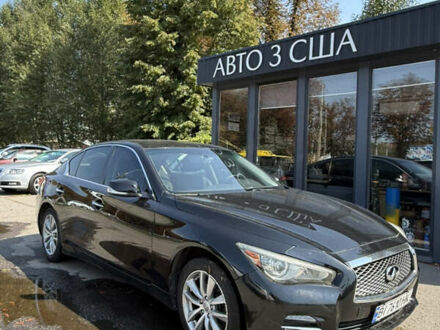 Чорний Інфініті Q50, об'ємом двигуна 1.99 л та пробігом 142 тис. км за 15000 $, фото 1 на Automoto.ua