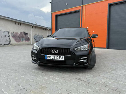 Інфініті Q50 2017 у Тернополі на Automoto.ua Чорний Інфініті Q50, об'ємом двигуна 3 л та пробігом 80 тис. км за 18200 $, фото 1 на Automoto.ua