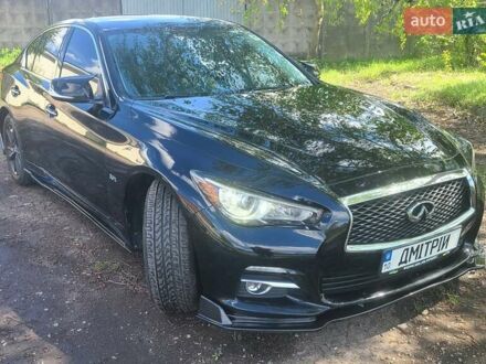 Инфинити Q50 2017 в Фастове на Automoto.ua Черный Инфинити Q50, объемом двигателя 3 л и пробегом 92 тыс. км за 17500 $, фото 1 на Automoto.ua