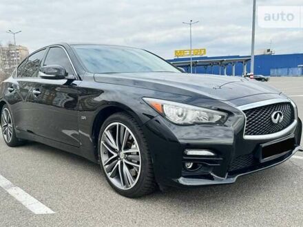 Чорний Інфініті Q50, об'ємом двигуна 1.99 л та пробігом 93 тис. км за 18900 $, фото 1 на Automoto.ua