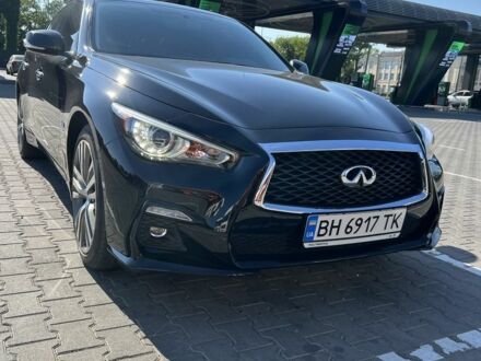 Інфініті Q50 2017 у Одесі на Automoto.ua Чорний Інфініті Q50, об'ємом двигуна 3 л та пробігом 55 тис. км за 21300 $, фото 1 на Automoto.ua