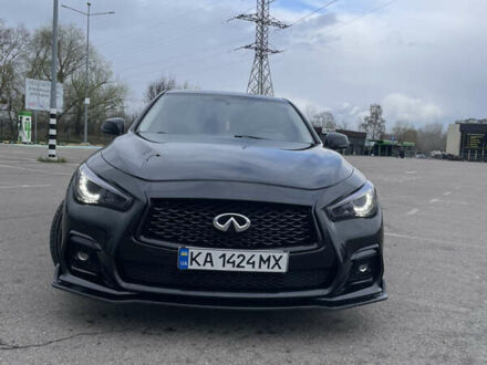 Чорний Інфініті Q50, об'ємом двигуна 1.99 л та пробігом 156 тис. км за 17500 $, фото 1 на Automoto.ua