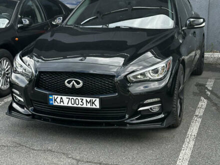 Чорний Інфініті Q50, об'ємом двигуна 1.99 л та пробігом 135 тис. км за 19400 $, фото 1 на Automoto.ua