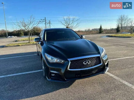 Чорний Інфініті Q50, об'ємом двигуна 1.99 л та пробігом 90 тис. км за 20000 $, фото 1 на Automoto.ua