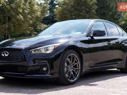 Чорний Інфініті Q50, об'ємом двигуна 3 л та пробігом 66 тис. км за 26500 $, фото 1 на Automoto.ua