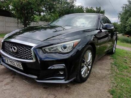 Инфинити Q50 2019 в Харькове на Automoto.ua Черный Инфинити Q50, объемом двигателя 3 л и пробегом 64 тыс. км за 17500 $, фото 1 на Automoto.ua