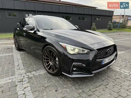Інфініті Q50 2019 у Пирятине на Automoto.ua Чорний Інфініті Q50, об'ємом двигуна 3 л та пробігом 103 тис. км за 19500 $, фото 1 на Automoto.ua