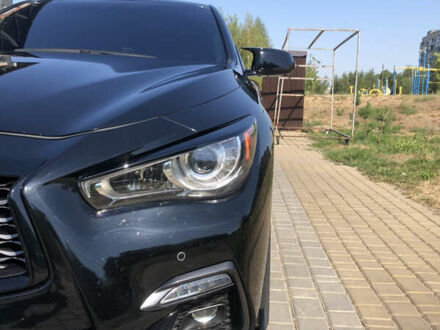 Инфинити Q50 2020 в Кропивницком (Кировограде) на Automoto.ua Черный Инфинити Q50, объемом двигателя 3 л и пробегом 55 тыс. км за 26750 $, фото 1 на Automoto.ua
