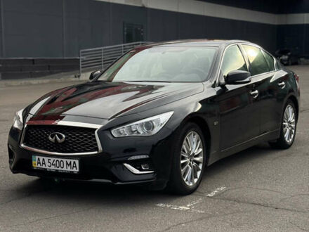 Чорний Інфініті Q50, об'ємом двигуна 1.99 л та пробігом 66 тис. км за 20000 $, фото 1 на Automoto.ua