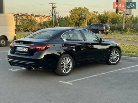 Чорний Інфініті Q50, об'ємом двигуна 1.99 л та пробігом 10 тис. км за 27000 $, фото 1 на Automoto.ua