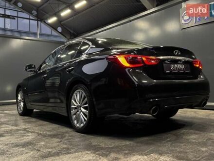 Черный Инфинити Q50, объемом двигателя 1.99 л и пробегом 69 тыс. км за 25500 $, фото 1 на Automoto.ua