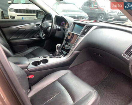 Коричневый Инфинити Q50, объемом двигателя 3.5 л и пробегом 124 тыс. км за 15340 $, фото 31 на Automoto.ua