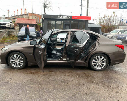 Коричневый Инфинити Q50, объемом двигателя 3.5 л и пробегом 124 тыс. км за 15340 $, фото 17 на Automoto.ua