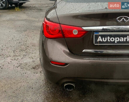 Коричневый Инфинити Q50, объемом двигателя 3.5 л и пробегом 124 тыс. км за 15340 $, фото 13 на Automoto.ua