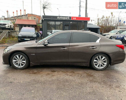 Коричневый Инфинити Q50, объемом двигателя 3.5 л и пробегом 124 тыс. км за 15340 $, фото 7 на Automoto.ua