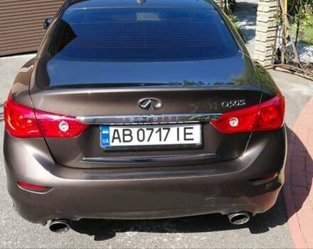 Коричневий Інфініті Q50, об'ємом двигуна 3.5 л та пробігом 124 тис. км за 14500 $, фото 1 на Automoto.ua