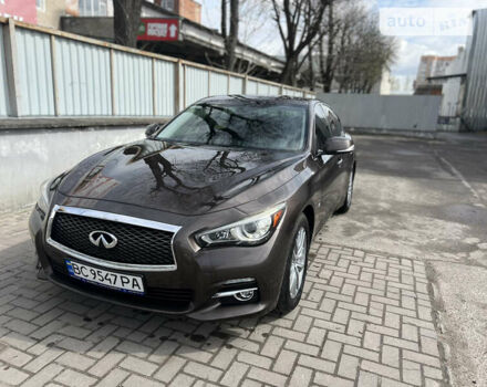 Коричневий Інфініті Q50, об'ємом двигуна 3.7 л та пробігом 176 тис. км за 13600 $, фото 10 на Automoto.ua