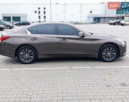 Коричневый Инфинити Q50, объемом двигателя 2 л и пробегом 236 тыс. км за 12800 $, фото 10 на Automoto.ua