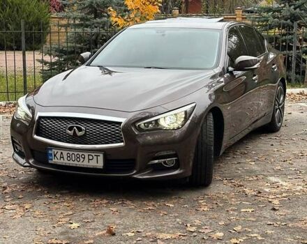 Коричневый Инфинити Q50, объемом двигателя 2.14 л и пробегом 174 тыс. км за 15200 $, фото 9 на Automoto.ua