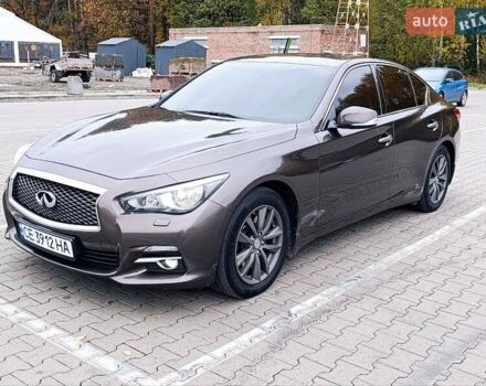 Коричневый Инфинити Q50, объемом двигателя 2 л и пробегом 236 тыс. км за 12800 $, фото 7 на Automoto.ua