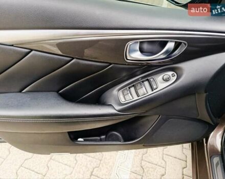 Коричневый Инфинити Q50, объемом двигателя 2 л и пробегом 236 тыс. км за 12800 $, фото 28 на Automoto.ua