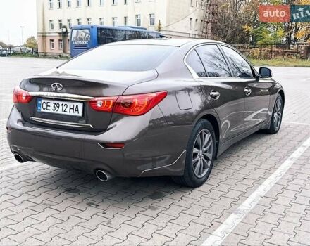 Коричневый Инфинити Q50, объемом двигателя 2 л и пробегом 236 тыс. км за 12800 $, фото 13 на Automoto.ua