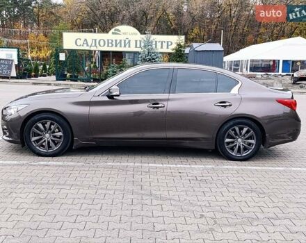 Коричневый Инфинити Q50, объемом двигателя 2 л и пробегом 236 тыс. км за 12800 $, фото 17 на Automoto.ua