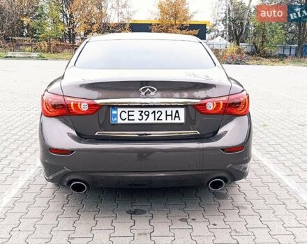 Коричневый Инфинити Q50, объемом двигателя 2 л и пробегом 236 тыс. км за 12800 $, фото 14 на Automoto.ua