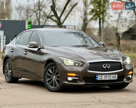 Коричневый Инфинити Q50, объемом двигателя 1.99 л и пробегом 236 тыс. км за 12850 $, фото 8 на Automoto.ua