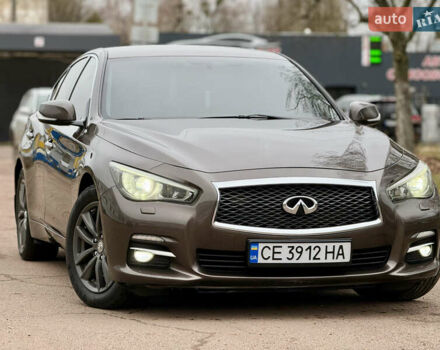 Коричневый Инфинити Q50, объемом двигателя 1.99 л и пробегом 236 тыс. км за 12850 $, фото 1 на Automoto.ua