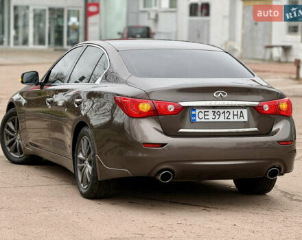 Коричневый Инфинити Q50, объемом двигателя 1.99 л и пробегом 236 тыс. км за 12850 $, фото 7 на Automoto.ua