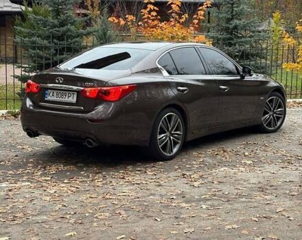 Коричневый Инфинити Q50, объемом двигателя 2.14 л и пробегом 174 тыс. км за 15200 $, фото 14 на Automoto.ua