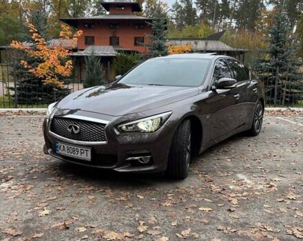 Коричневый Инфинити Q50, объемом двигателя 2.14 л и пробегом 174 тыс. км за 15200 $, фото 8 на Automoto.ua