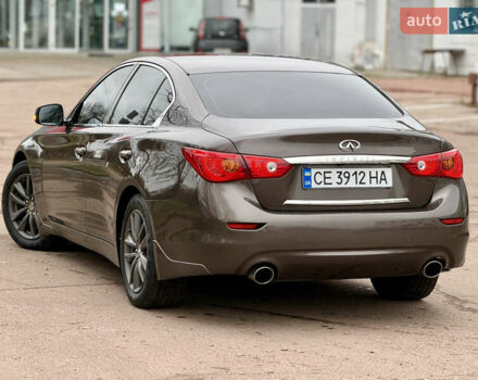 Коричневый Инфинити Q50, объемом двигателя 1.99 л и пробегом 236 тыс. км за 12850 $, фото 6 на Automoto.ua